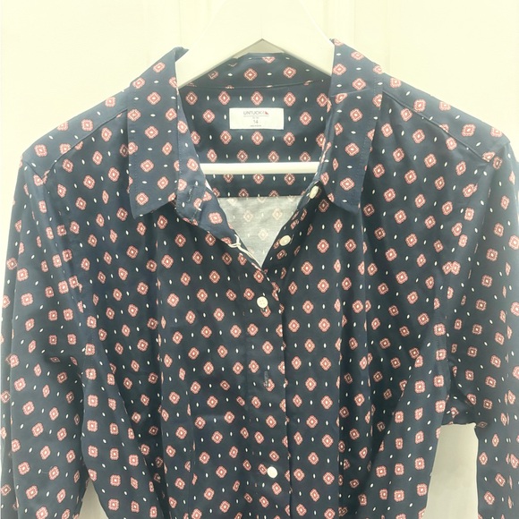 NWT Untuckit Marie Dress Navy 14 - Picture 3 of 12